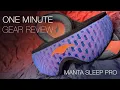 One Minute Gear Review Manta Sleep Pro mask