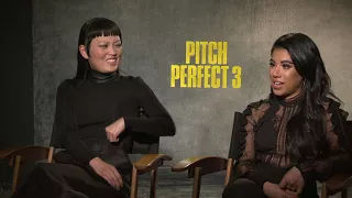 pitch perfect 3 itw chrissie fit and hana mae lee official video 