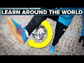 Learn AROUND THE WORLD in 3 easy steps Tutorial