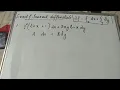 Exact inexact differentials - problem