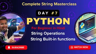 Python string Masterclass in one Hindi Beyond Basics Advanced Python String Tricks Hindi