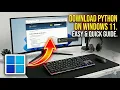 How to Download Install Python on Windows 11 2026 Guide