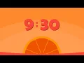 9 Minute 30 Second Timer Basic Orange