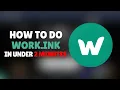 HOW TO COMPLETE WORK INK IN UNDER 2 MINUTES