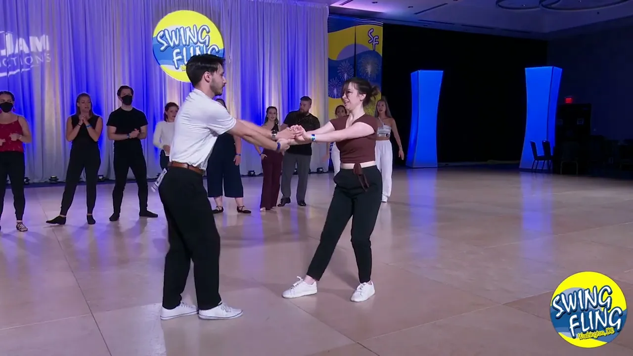 Swing Fling 2022 Strictly Switch Kristen Wallace & Alec Grant