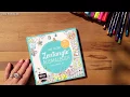 The little Zentangle Coloring Book Das kleine Zentangle Ausmalbuch by Beate Winkler Flip through