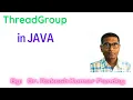 ThreadGroup in JAVA
