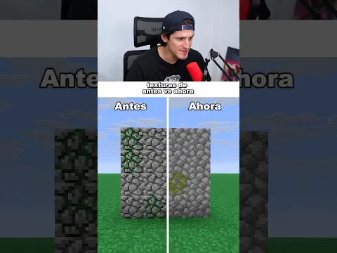 ANTES Y DESPUES MINECRAFT 😱⛏️