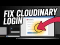 How to Fix Cloudinary Login Issues - API Key and Account Errors