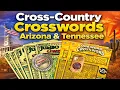 Cross Country Crosswords Tennessee Arizona Jumbo Bucks One Word Crosswords Lotto Scratch