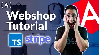 Build a Webshop - Angular Node js TypeScript Stripe