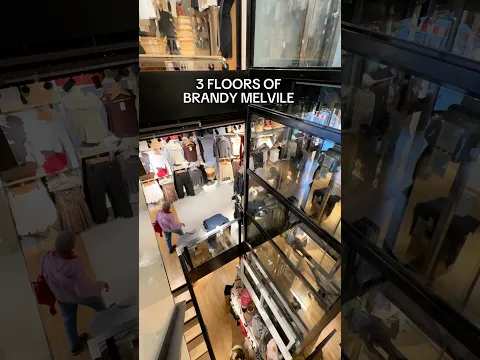 3 FLOORS OF BRANDY MELVILLE