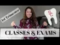 Classes I take in Dental School at USC 1st Trimester