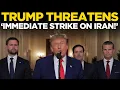 Lagu LIVE: 'The Next Attack...' Trump Issues ULTIMATUM To Iran Regime, Urges Deal Over Nuclear Weapons