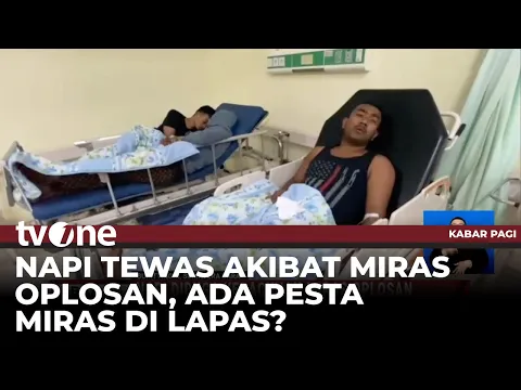 Puluhan Napi Keracunan Miras Oplosan, 1 Orang Meninggal Dunia