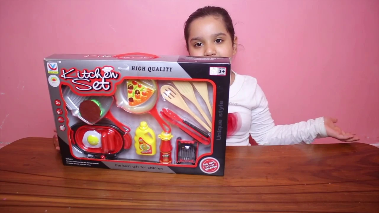 Miniature Real Cooking Kitchen Set installation | Mini kitchen Real utensils collection Kitchen set