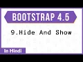 Hide and Show Bootstrap