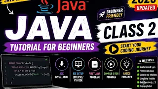 Java Tutorial 2 Variables Data Types Type Casting in Java