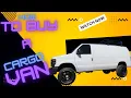 How to find cheap cargo vans