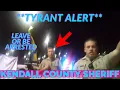 TYRANT ALERT PRESS on gets KIDNAPPED by Kendall County Sheriff in TEXAS MIRRORED