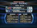 2008 NCAA Tournament 1st Round Xavier vs Georgia Full NCAA Men s Basketball game 08