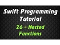 Swift Programming Tutorial - 26