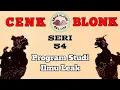 Wayang Cenk Blonk Seri 54. Program Studi Ilmu Liak