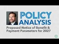 Lagu Health Policy Update: Proposed Notice of Benefit and Payment Parameters for 2027