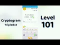 Cryptogram Tripledo Level 101 Solutions Logic Puzzle Game Mini Boss