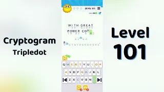 Cryptogram Tripledo Level 101 Solutions Logic Puzzle Game Mini Boss