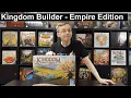 Kingdom Builder Empire Edition Unboxing Kickstarter Deutsch