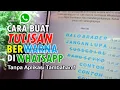 Download Lagu Cara Membuat Tulisan Berwarna di Whatsapp