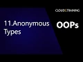 11 Anonymous Types