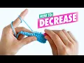 How To Crochet Decrease for Beginners DEC - Amigurumi Tutorial