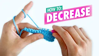 How To Crochet Decrease for Beginners DEC - Amigurumi Tutorial