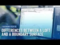 SOLIDWORKS Tech Tip Differences Between a Loft and a Boundary Surface