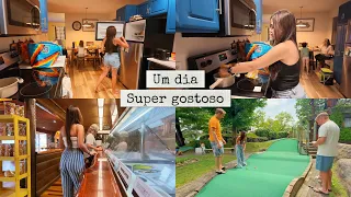 ÚLTIMA NOITE NESSA CASA - EU NÃO GOSTO DE SORVETE ? - JOGAMOS GOLF E FIZ O MELHOR MIOJO 