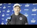 Indianapolis Colts Brian Mason Speaks On Spencer Shrader vs Maddux Trujillo