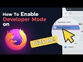 How To Enable Developer Mode on Firefox Hidden Tools Unlock