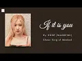 Download Lagu [Vietsub - Hangul - Easy Lyrics] If It Is You (너였다면) - Rosé (BLACKPINK)