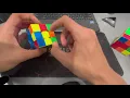 Sub 9 3x3 example solves White Cross