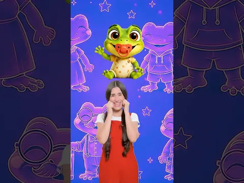 A família de sapos voltou! 🐸 parte 2 #kids #family