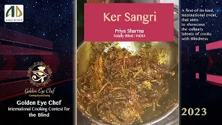 ker sangri by priya sharma totally blind india golden eye chef 2023