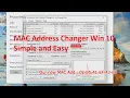 MAC Address Changer Windows 10 Simple and Easy