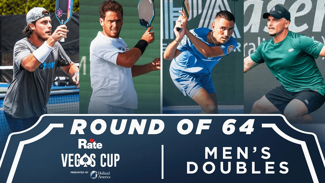 Dow/Scarpa v Joseph/Rahachou at the Rate Vegas Cup presented by Holland America