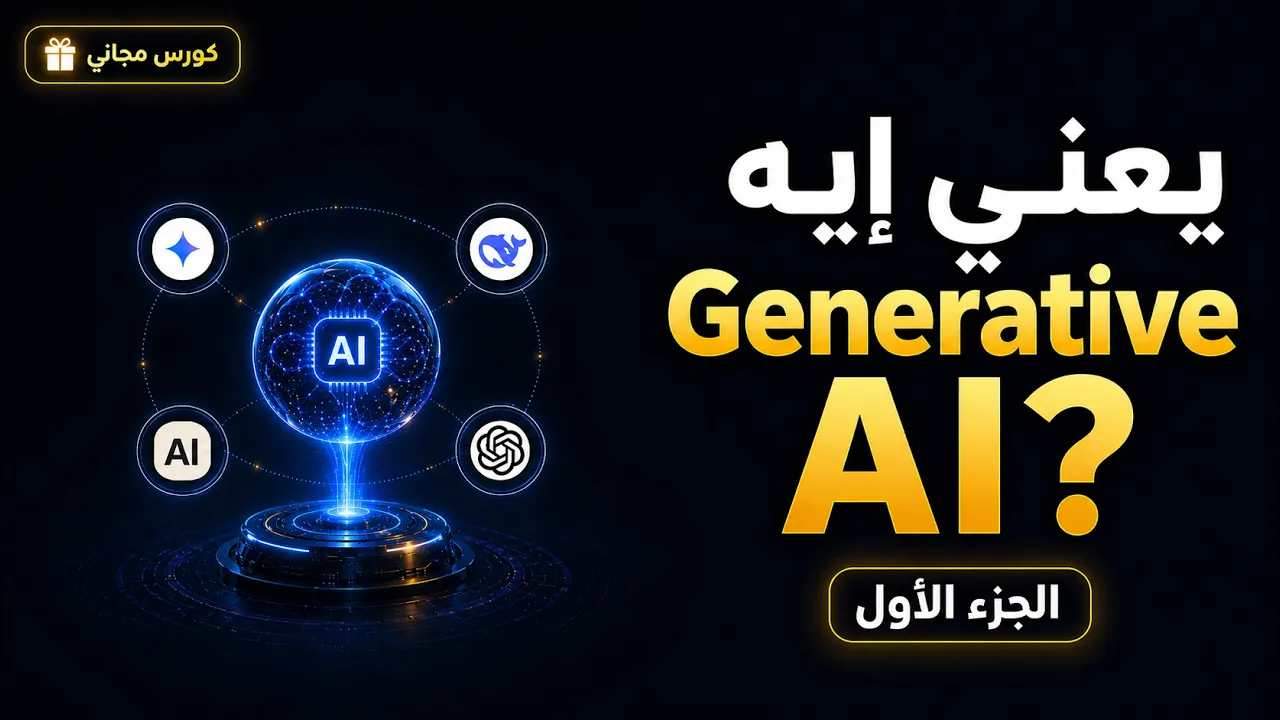 كورس Generative AI من الصفر | الجزء الاول
