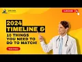 Residency match season 2024 Timeline plan tips for IMGs