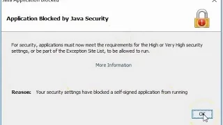 Java Fix Applications Blocked by Security Settings for Windows 10 8 7 - Solved