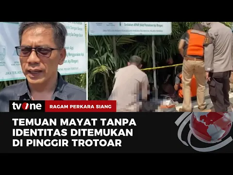 Peziarah Temukan Mayat Tanpa Identitas di Pinggir Trotoar