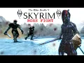 TESV Skyrim Sko and Rok Boss Fight Modded